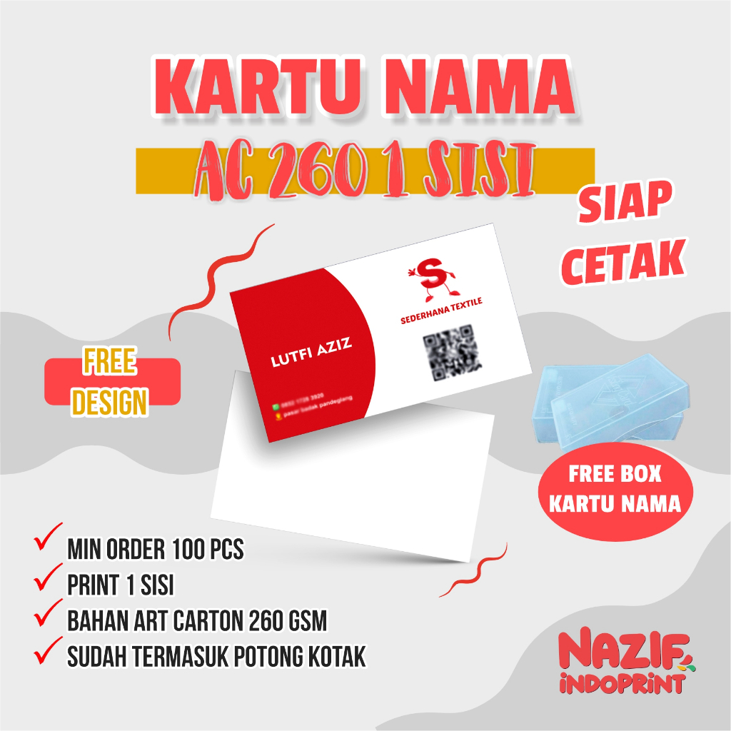 

Cetak Kartu Nama 1 Sisi / Kartu Nama Siap Cetak / Name Card Cetak 1 Muka / Cetak 1 Sisi Business card Murah / Art Cartoon 260