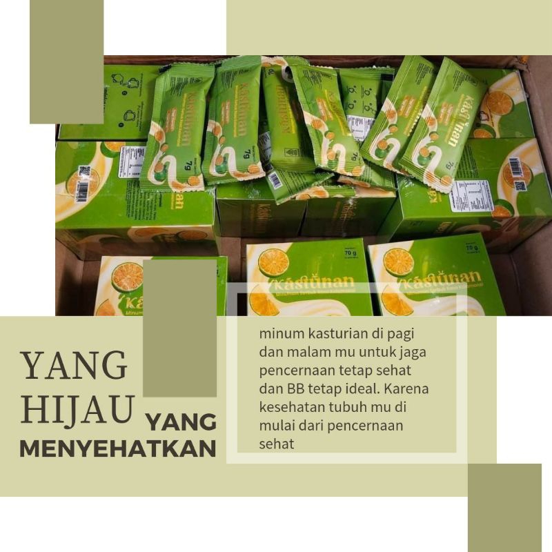 

LIMAU KASTURIAN MINUMAN SERBUK HERBAL