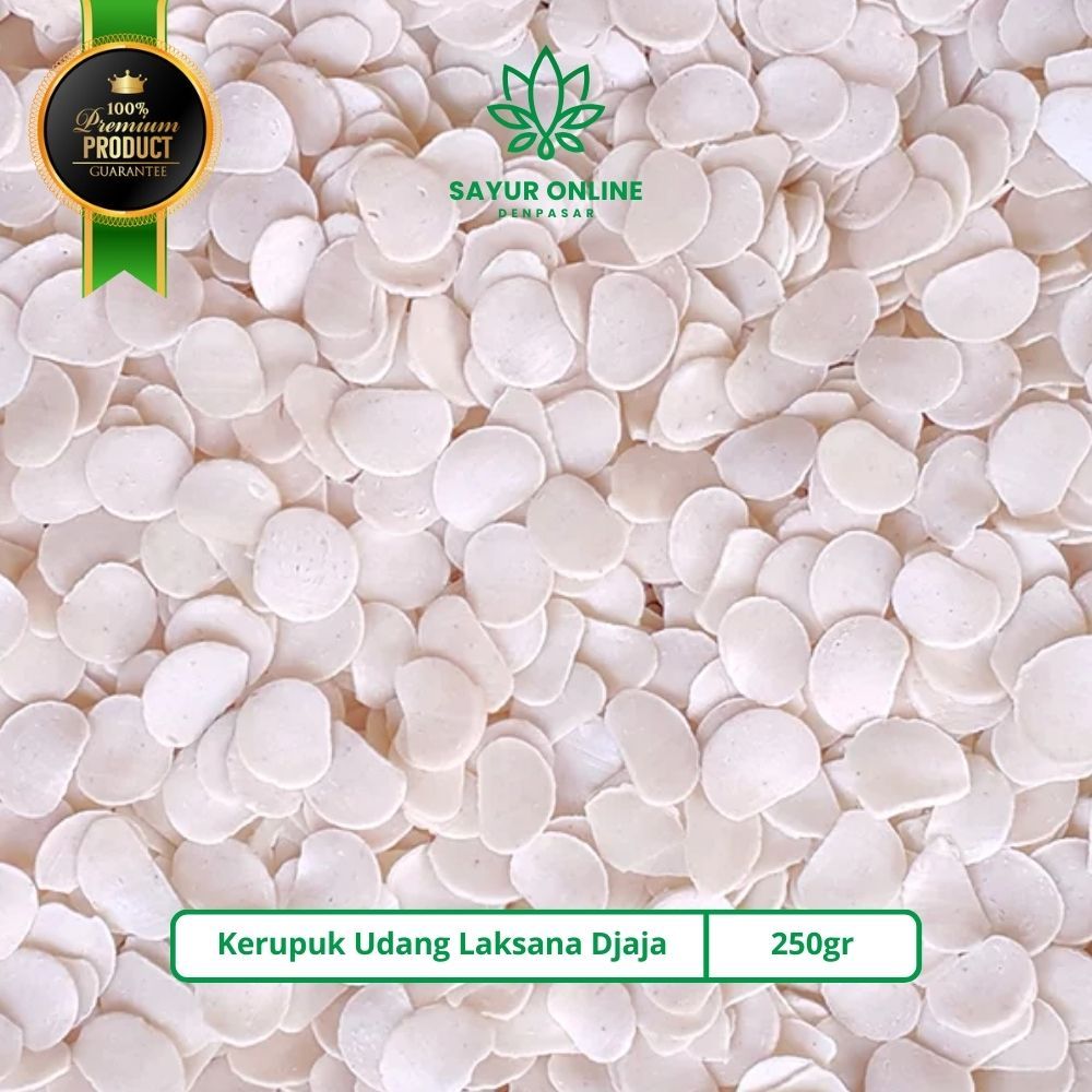 

Kerupuk Udang Laksana Djaja 250gr - Sayur Online Denpasar