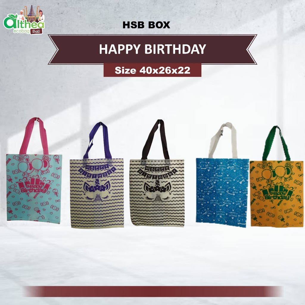 

Tas Birthday Nasi Box 22x22 | Tas Ulang Tahun | Tas Berkat Ulang Tahun 40x26x22