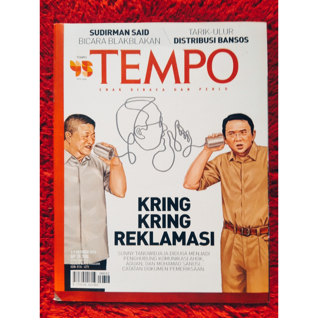 MAJALAH TEMPO 3-9 OKTOBER 2016 - B