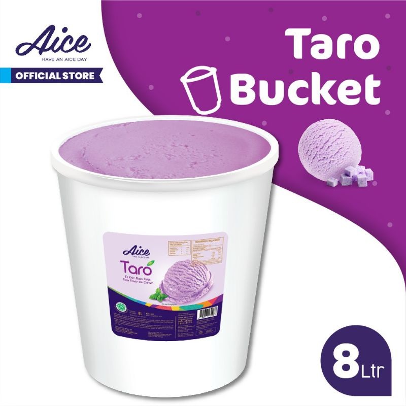 Es Krim AICE Rasa Taro Ember 8L Surabaya