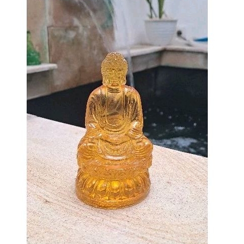 Rupang Buddha Siddhartha Gautama Patung Buddha Gotama Sakyamuni Pajangan Mobil Hiasan Dashboard