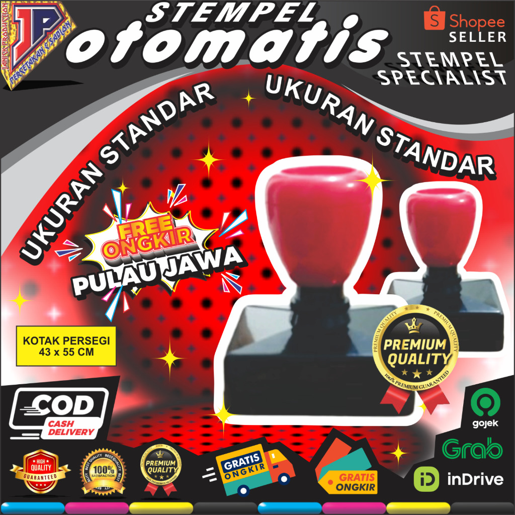 

STEMPEL OTOMATIS FLASH WARNA COSTOM KOTAK PERSEGI 4355