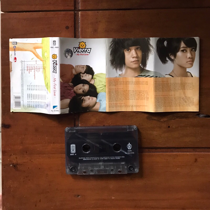 Kaset Pita Vierra - My First Love