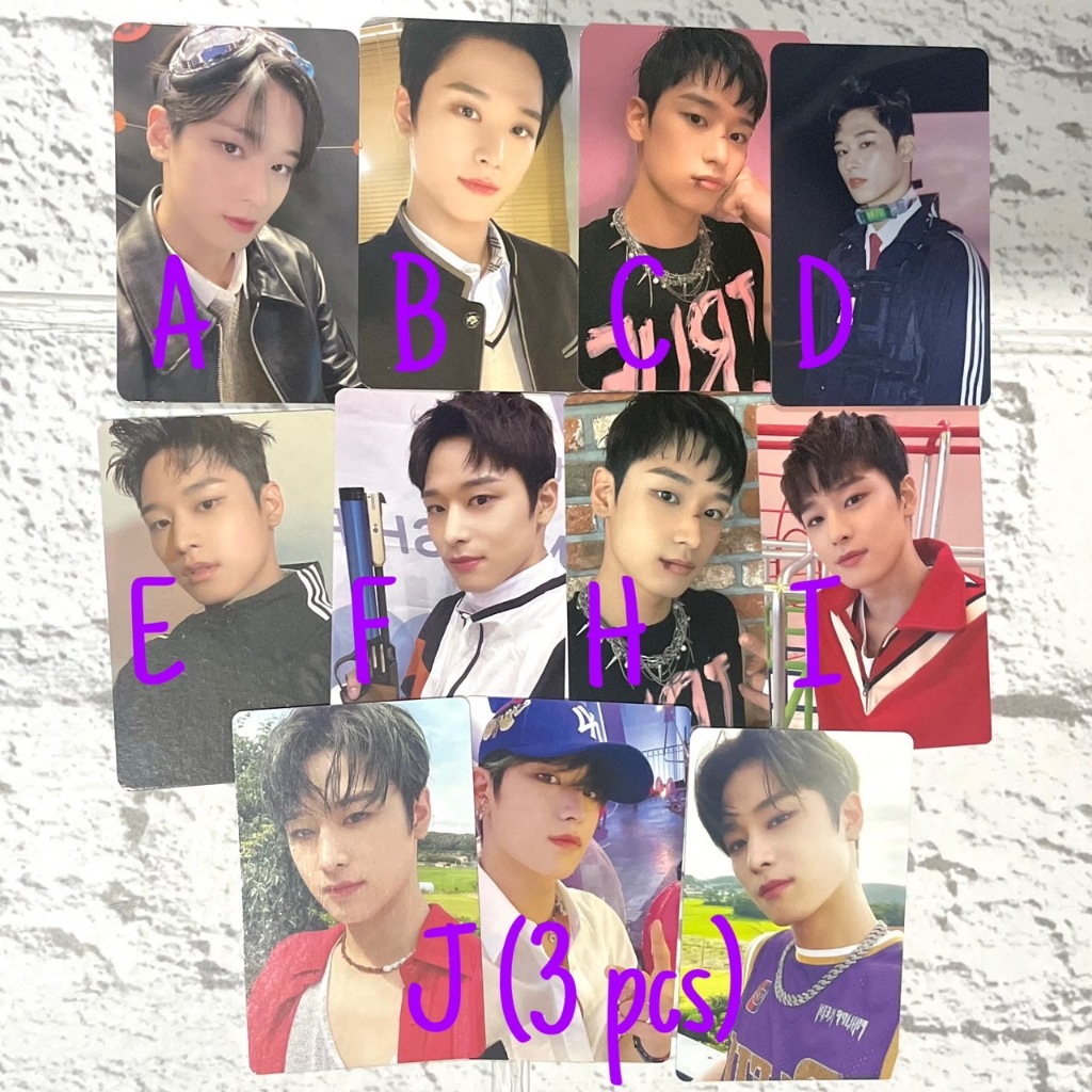 THE BOYZ Juyeon Photocard The Stealer Maverick mood doom Thrill Ride Thrilling Thrill-ing Merch Md T