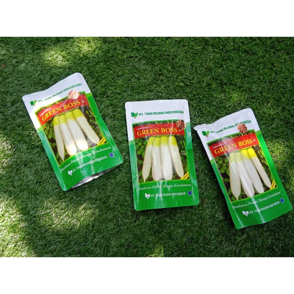 Benih lobak putih f1 Green Boss 100Gram