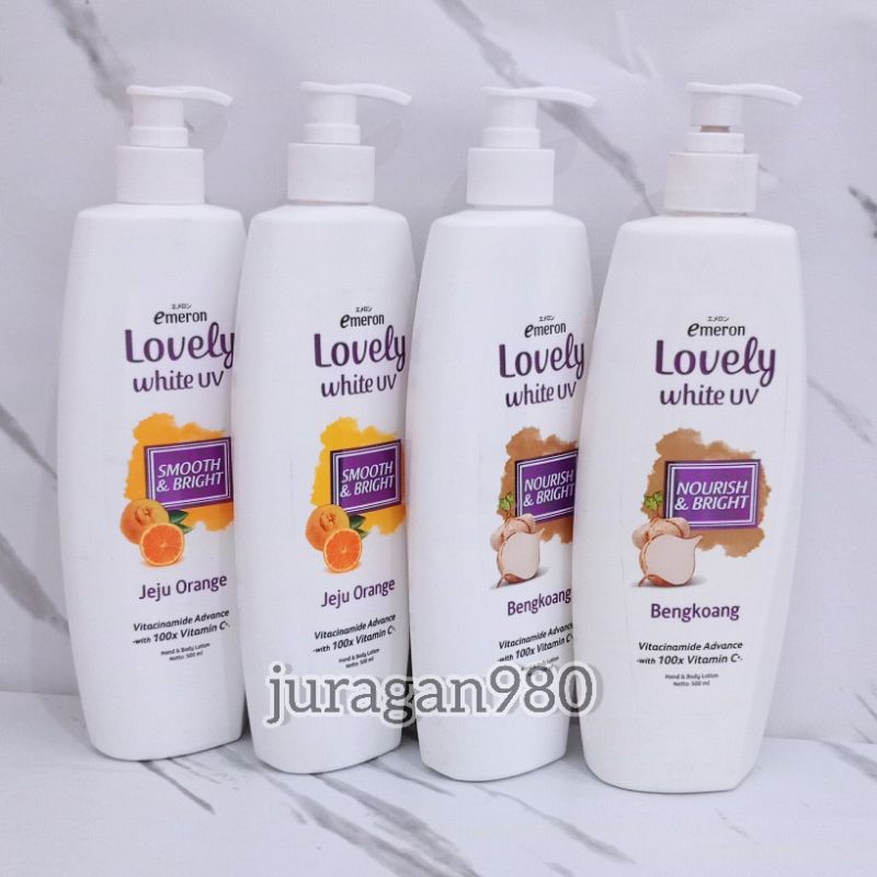 Emeron Lovely Smooth & Bright Body Lotion 500ml