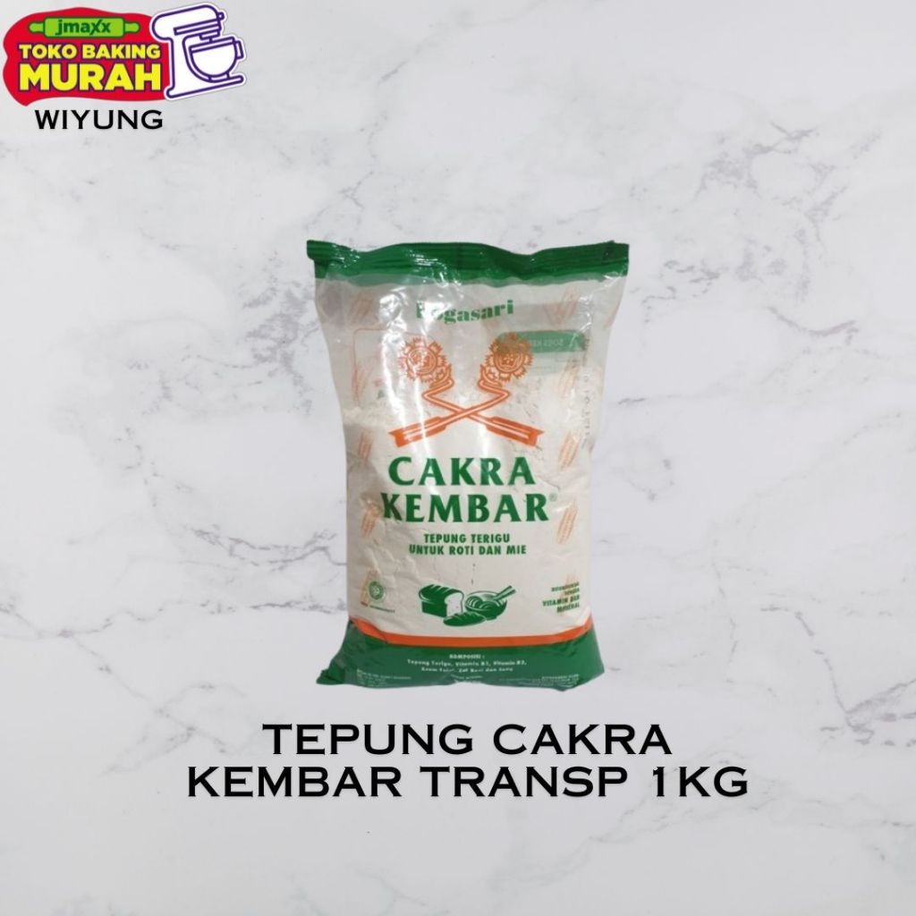 

TEPUNG CAKRA KEMBAR TRANSPARAN 1KG