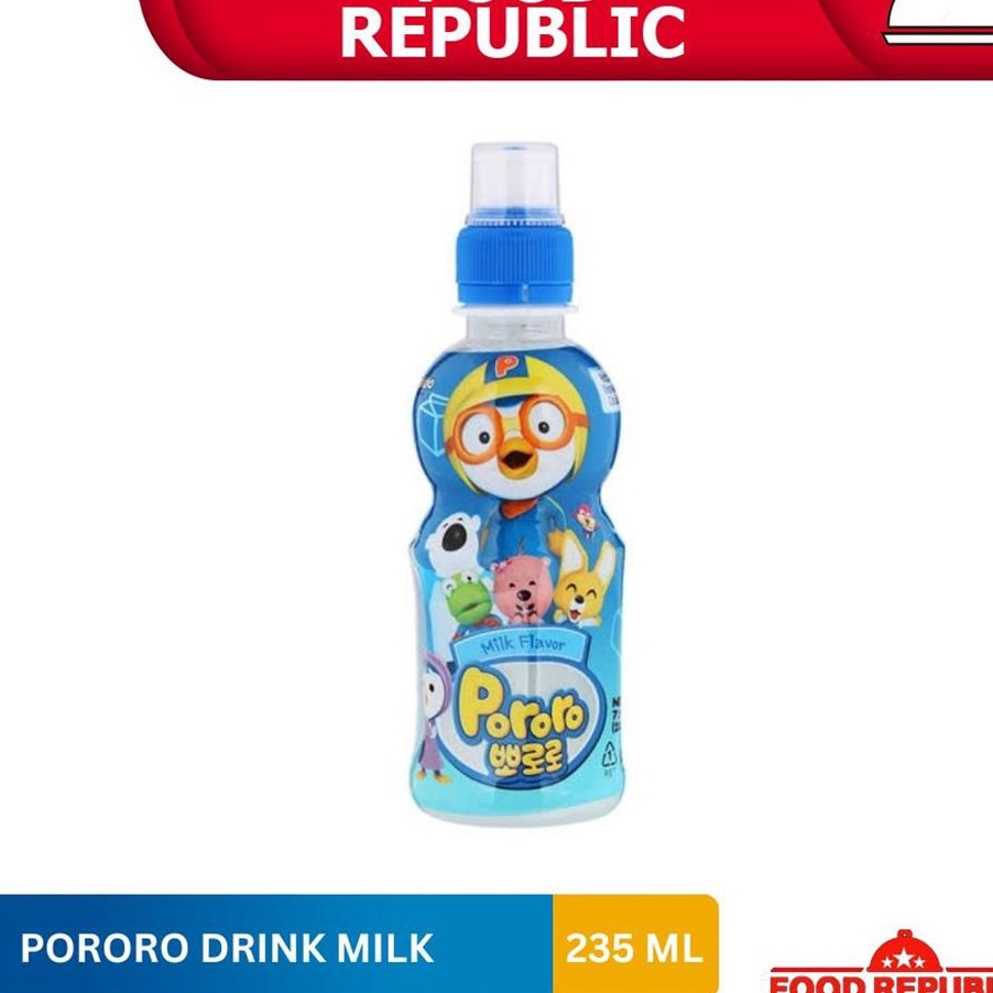 

Free Ongkir Pororo Drink Minuman Anak 235 ml Strawberry Mangga Blueberry Apel Halal