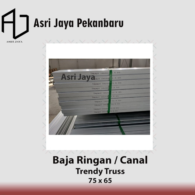 Baja Ringan Trendy C75.75 75.65 Kanal Pekanbaru - Rangka Baja Ringan