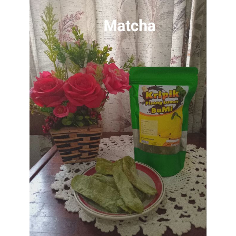 

Kripik Pisang Lumer MATCHA 50 gram