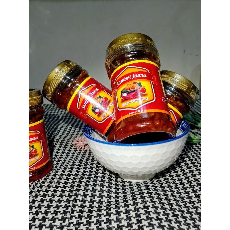 

Sambel juara/sambel baby cumi
