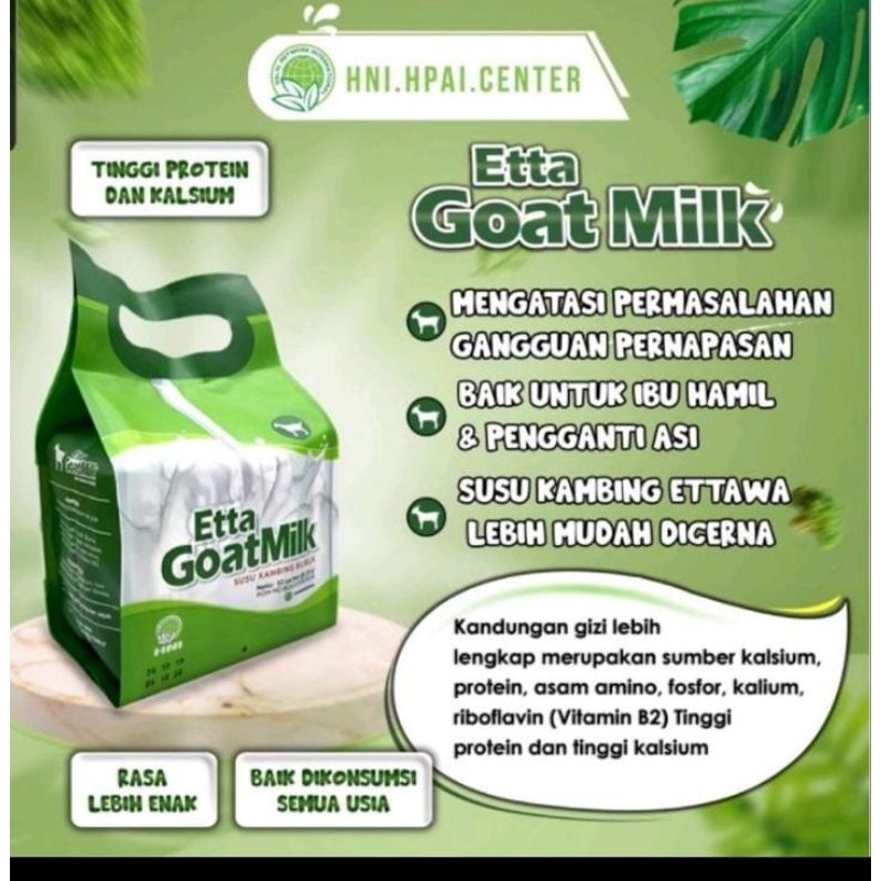 

susu kambing Ettagoatmilk HNI ORI