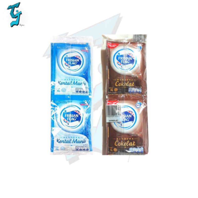 

Susu Kental Manis Sachet Frisian Flag. 1 Pack isi 6 Sachet @45gr