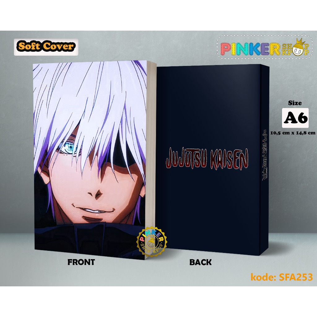 

(SFA253) Pocket Note ANIME JUJUTSU KAISEN Softcover