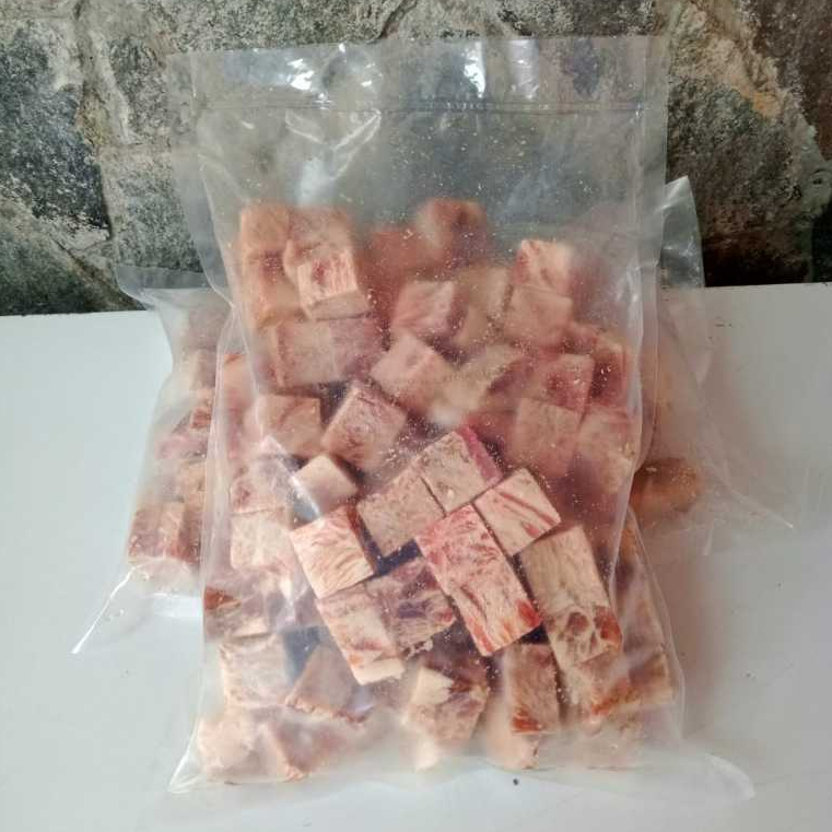 SAIKORO MELTIQUE 1 Kg Daging Sapi WAGYU Cube/Dadu Lembut Halal Premium