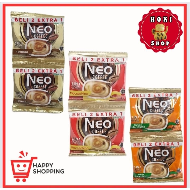 

Kopi Neo Coffe 1renceng 15pcs / Neocoffe / Kopi Neo All Varian