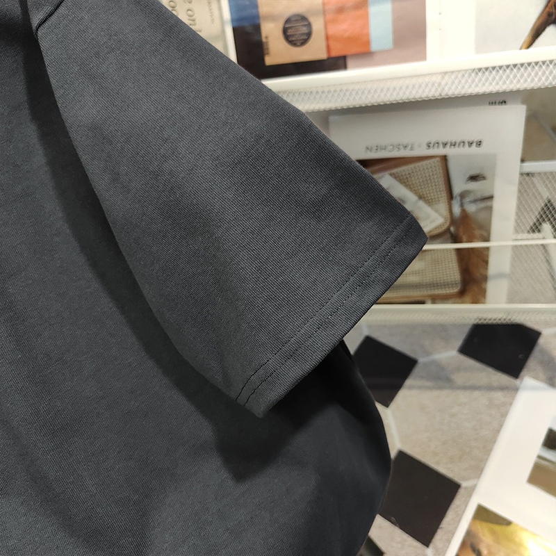 kaos laki laki kaos hitam katun baju kaos lengan pendek  baju pria kaos kerah kaos termurah kaos abu abu kaos pasangan baju atasan pria-2