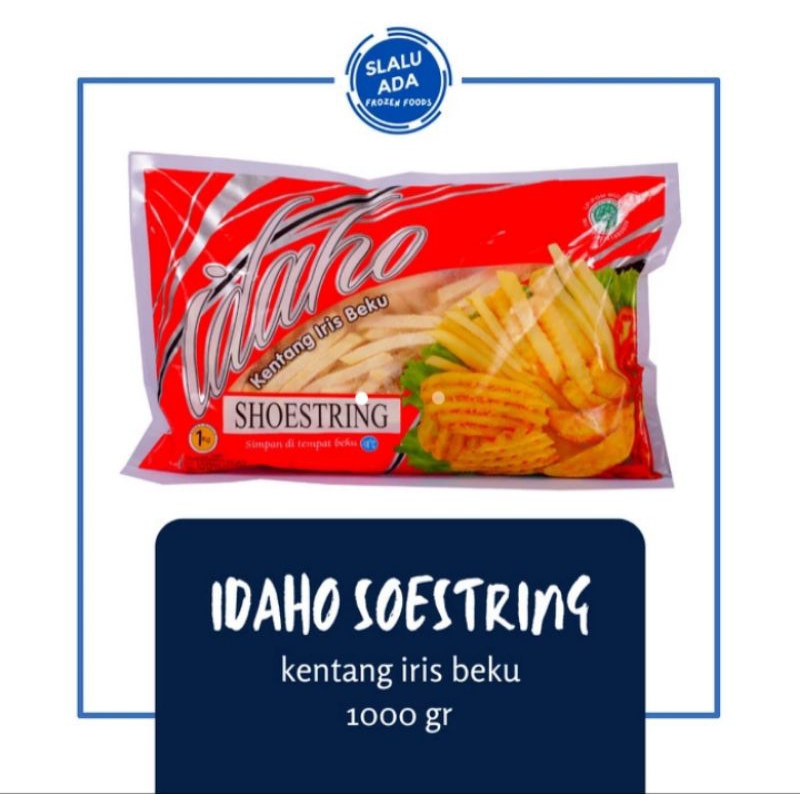 

Kentang Goreng Idaho Shoestring Berat 1 Kg