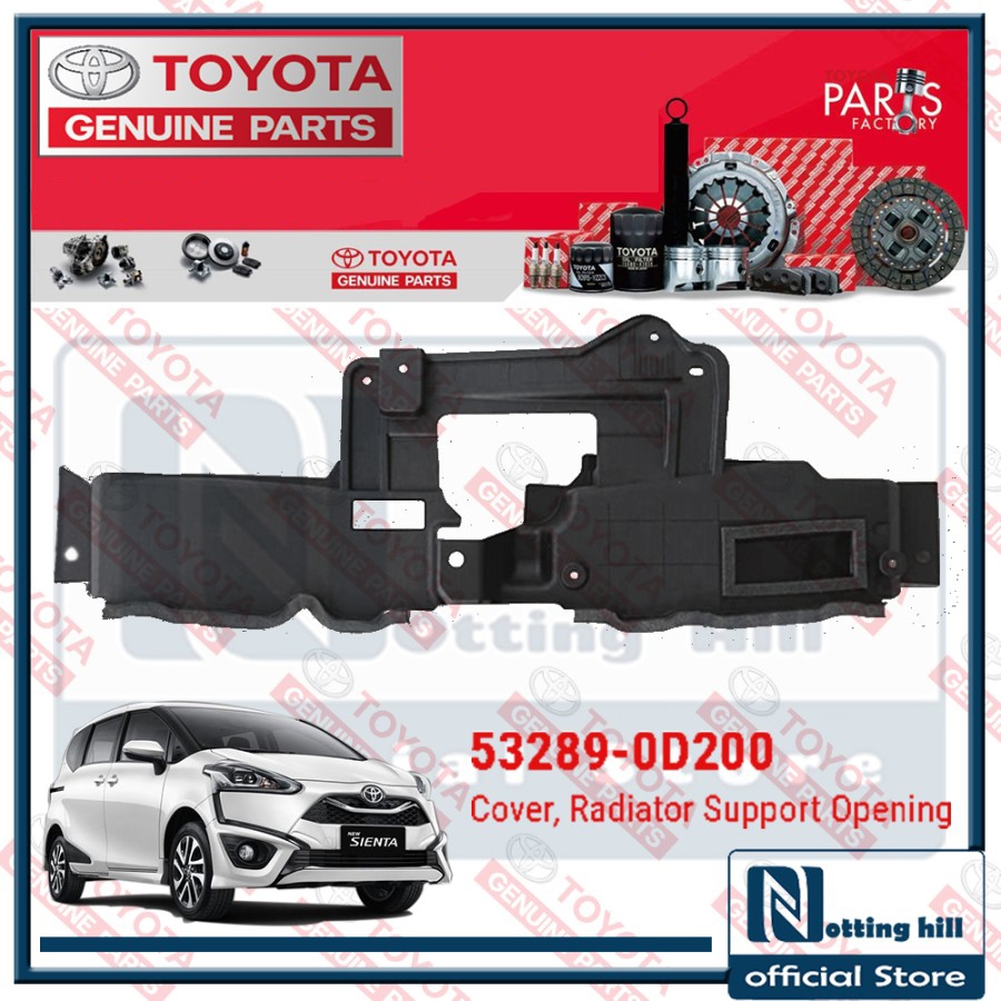 COVER RADIATOR TOYOTA SIENTA FACELIFT