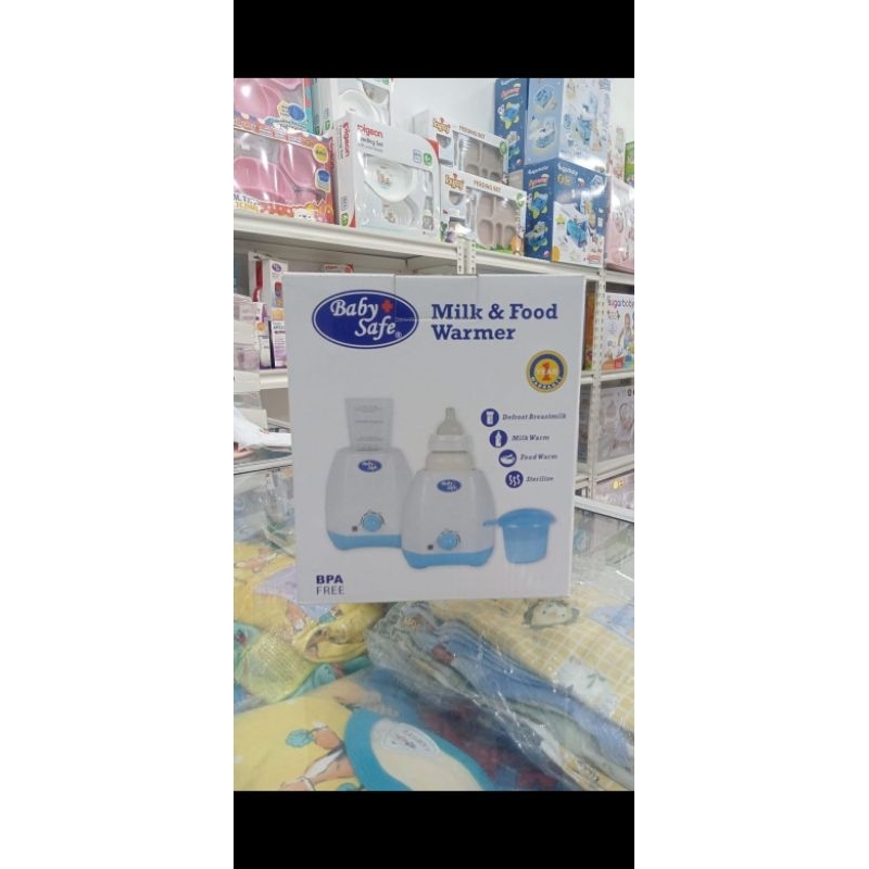 Baby Safe Steril & Dry Baby Safe Warmer Milk & Food Steril Botol Pemanas ASI