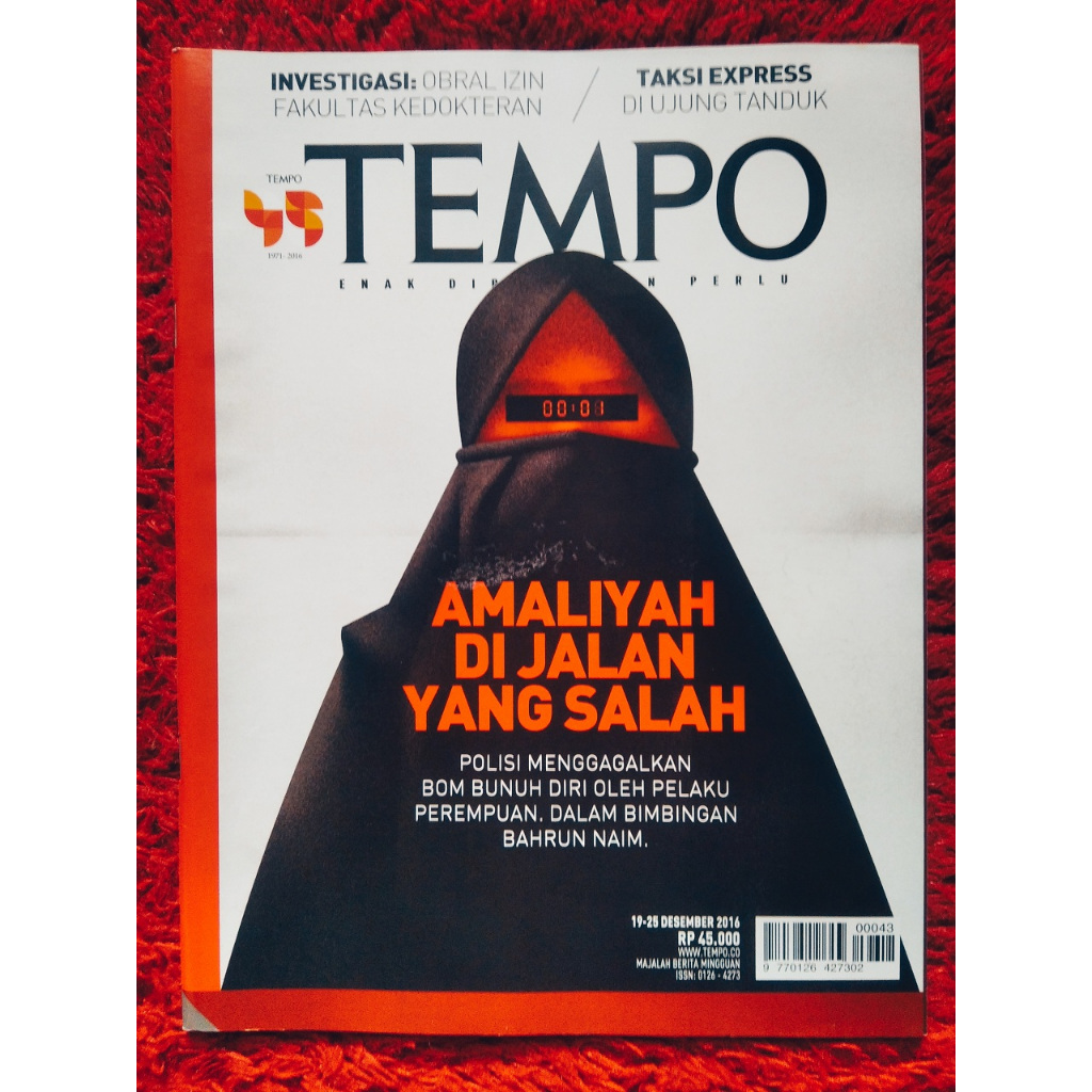 MAJALAH TEMPO 19-25 DESEMBER 2016 - B