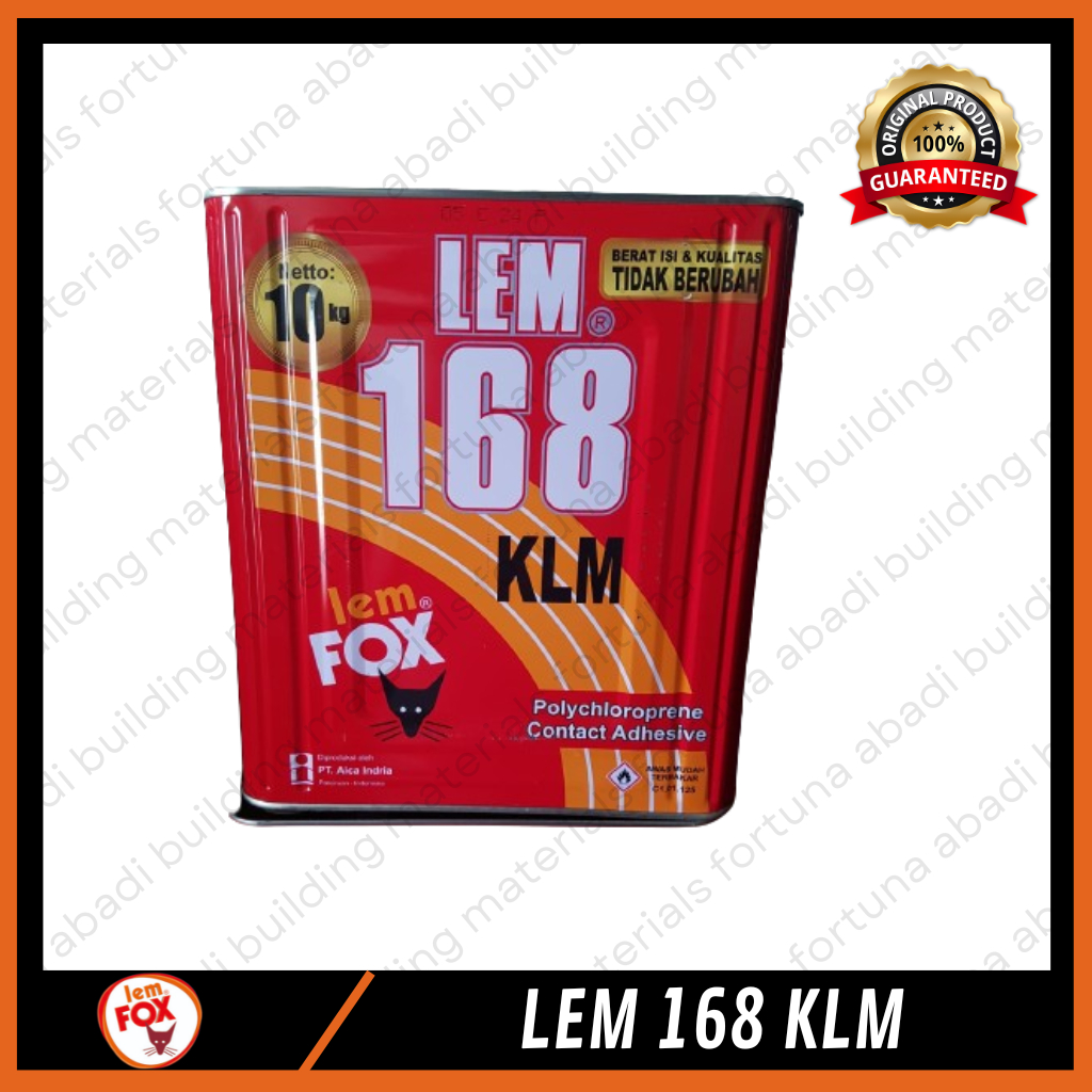 Lem Fox KLM 168 Blex 10KG Lem Kuning