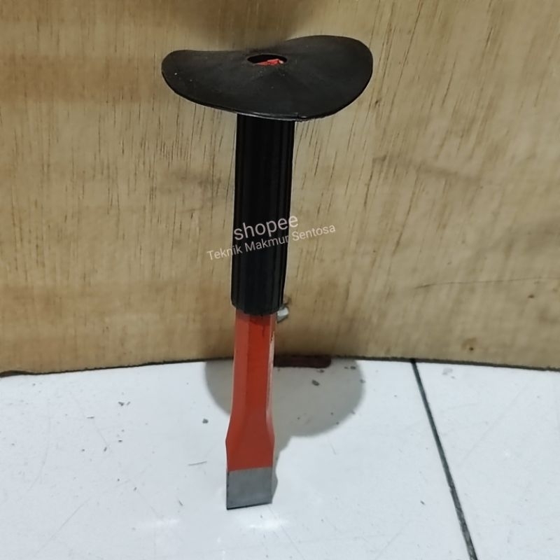 Alat Pahat Betel Besi Topi Pegangan Karet 8"- 8 Inch