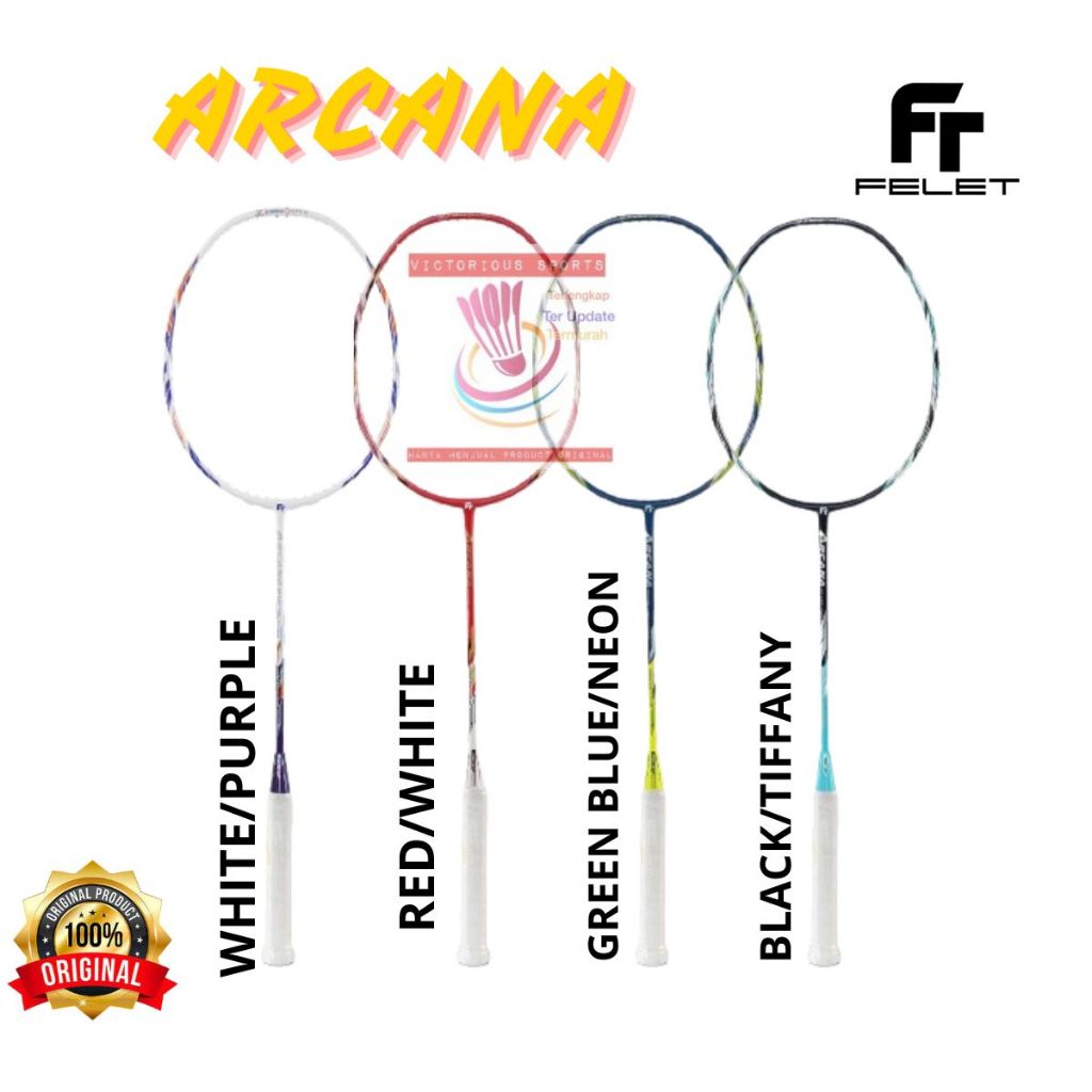 RAKET FELET BADMINTON BULUTANGKIS FELET ARCANA ORIGINAL