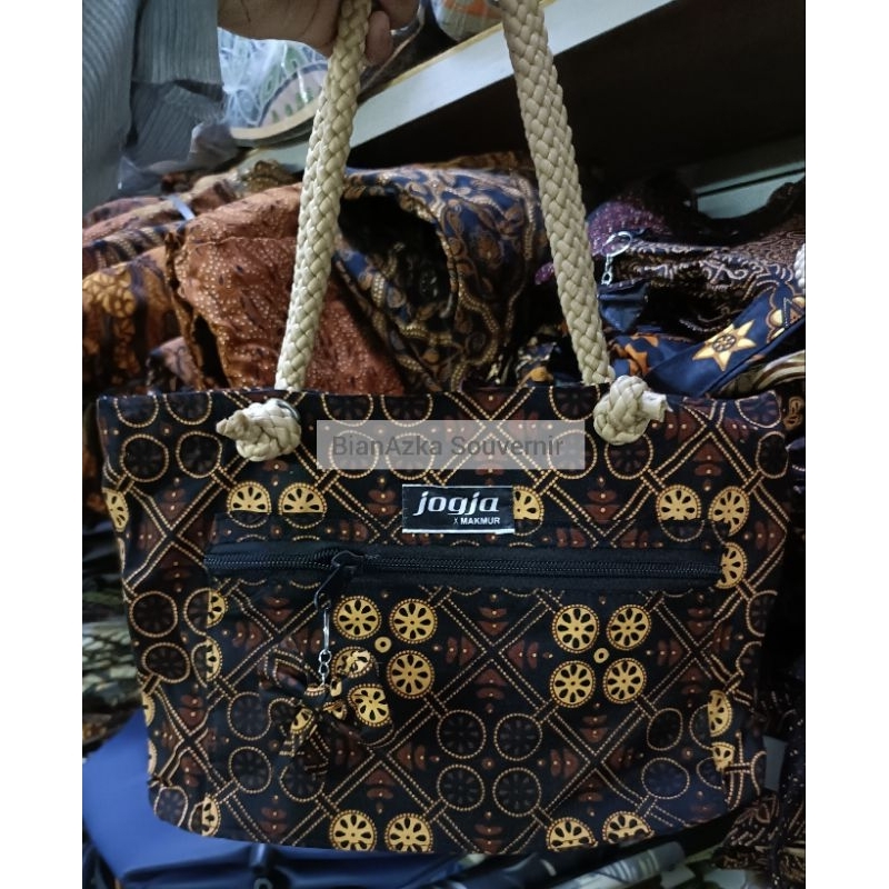 TERMURAH tas batik jogja tali sumbu|| oleh oleh khas jogja (BISA COD)