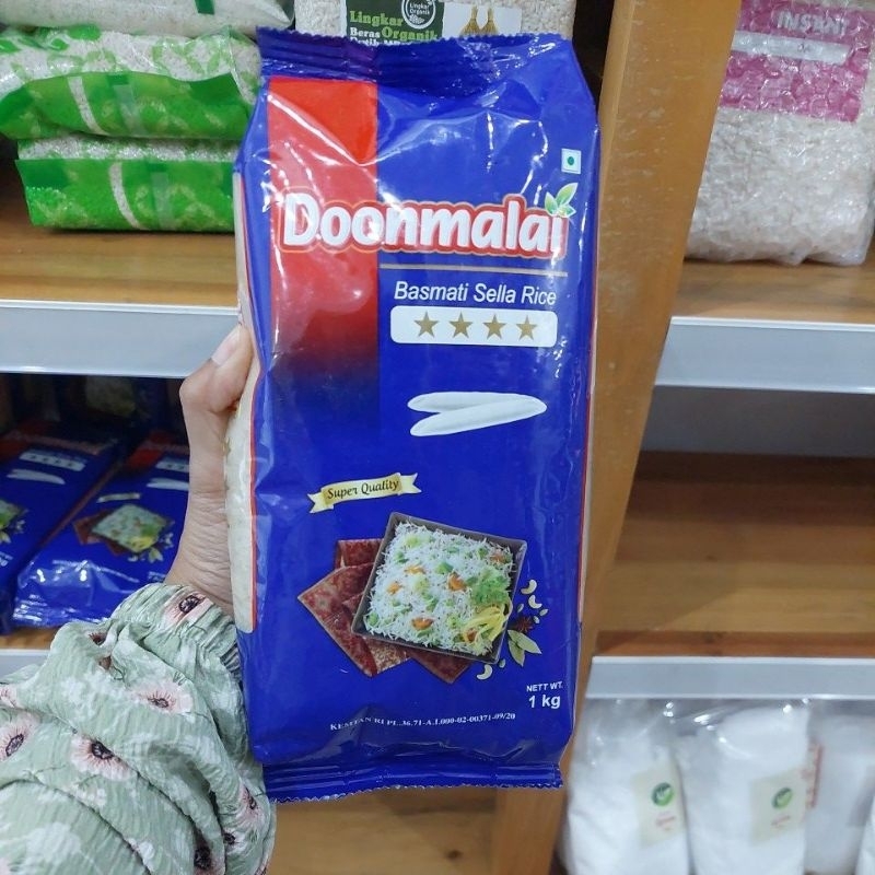 

Beras Basmati Grade A Doonmalai 1kg