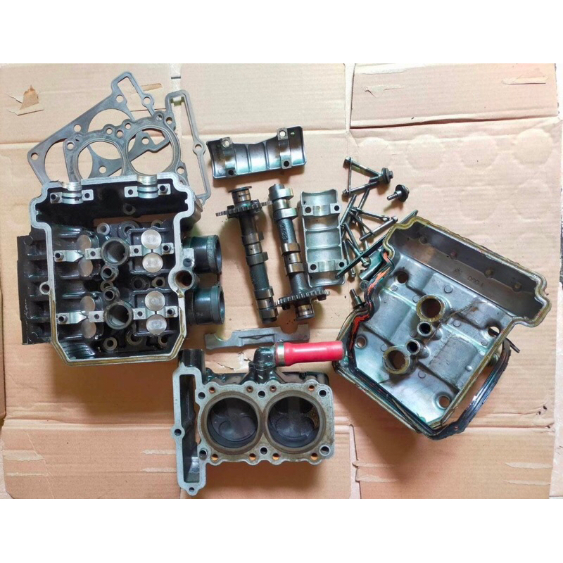 Blok Cylinder Head Kop Fullset Ninja 250 Karbu Blok Head Boring Blok Piston Original Copotan
