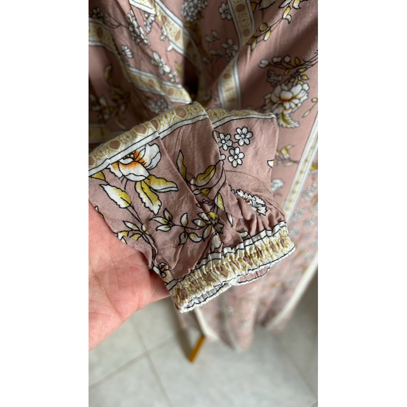 (PRELOVED)tunik bunga