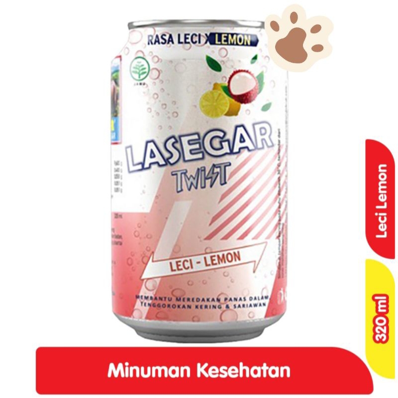 

Minuman penyegar Lasegar Twist Rasa Leci Lemon 320ml meredakan panas dalam