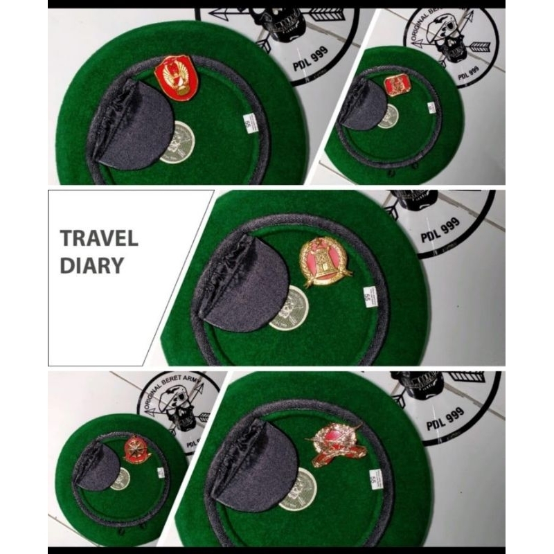 Baret Hijau Eka Paksi_Tengkorak 999