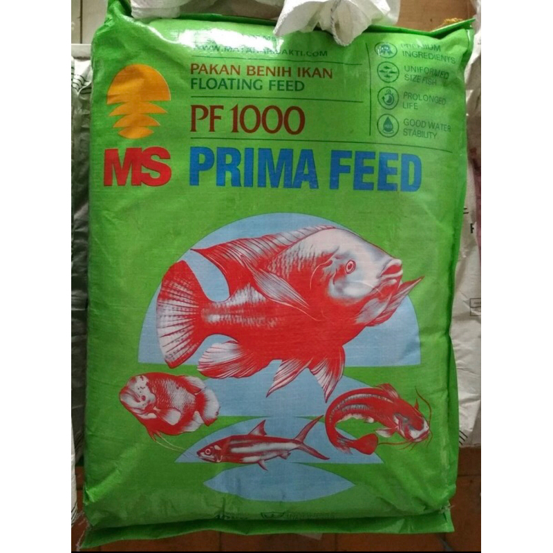 pf 1000 pakan benih ikan pelet bibit ikan lele gurami patin 10kg