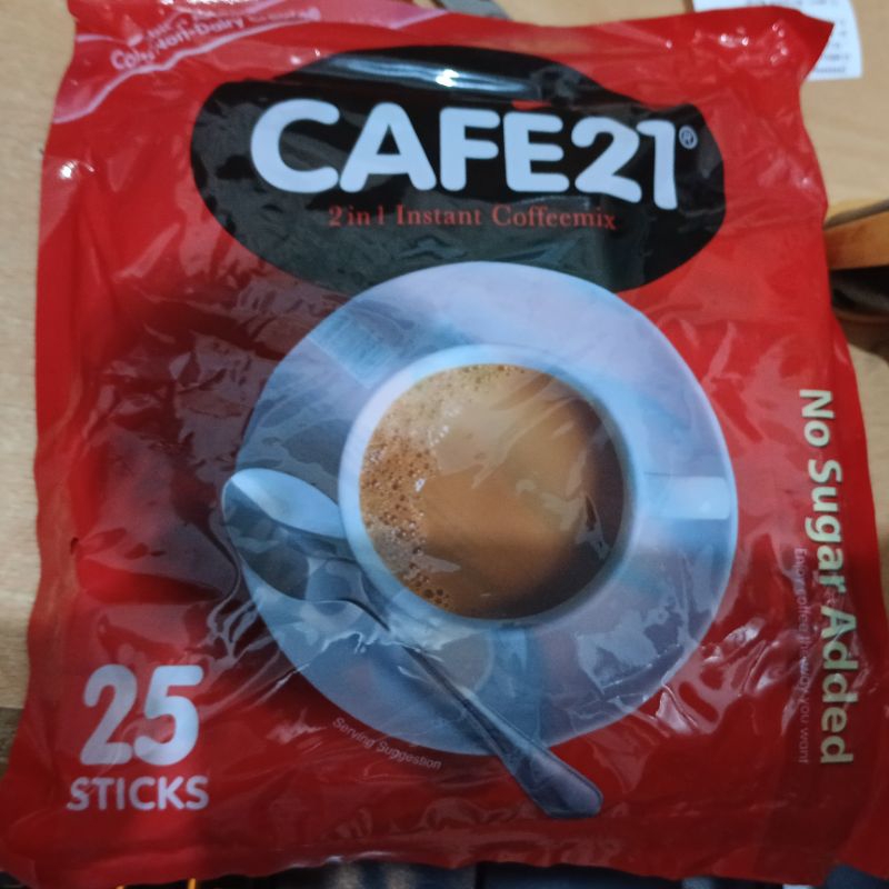 

KOPI INSTAN CAFE 21 COFFEMIX 2 in 1 25 sticks