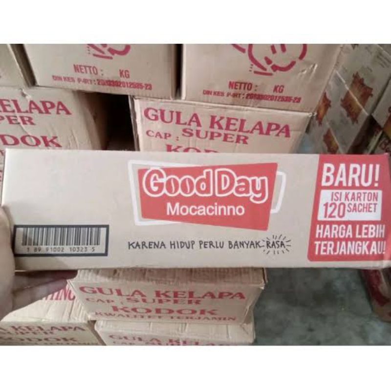 

Kopi Good Day Mocacinno Dus (isi 120sct) / Goodday Moccachino Karton / Kopi Sachet