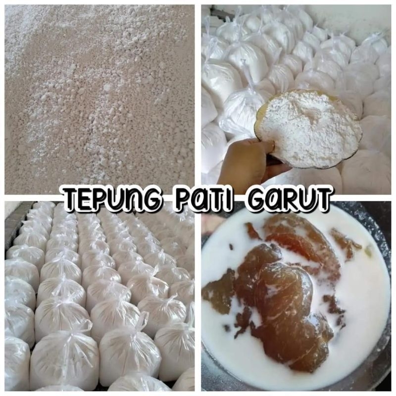 

Tepung Pati Garut Asli tanpa campuran berat 1kg an Restoookkkk!!!!