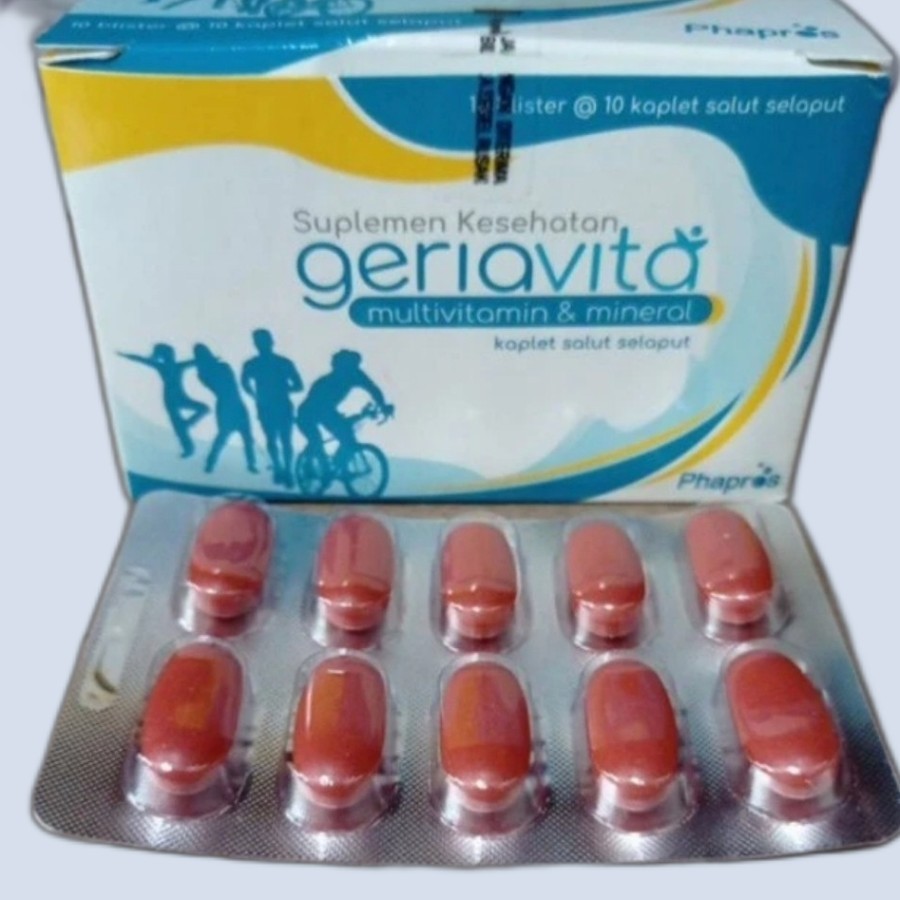 geriavita multivitamin mineral