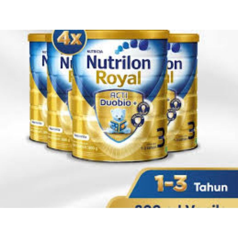 Nutrilon Royal 3 (1-3 tahun) 800gr free hadiah