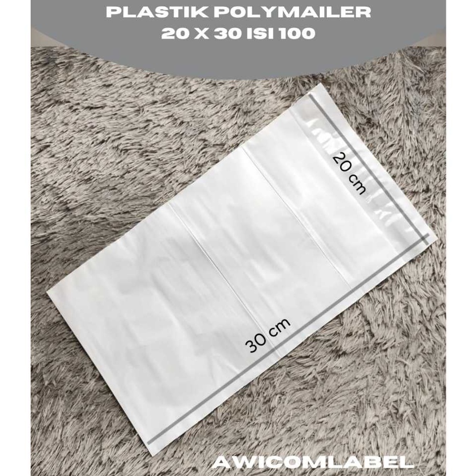 

Super Discount 2x3 POLYMAILER PUTIH Plastik Packing ukuran 2 x 3 cm isi 1