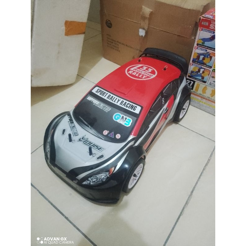 kit rc hsp rally kutiger 1/10 kit only murmer