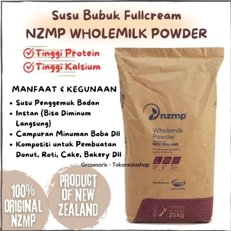 

Susu Bubuk Fullcream NZMP 1Kg - ORI