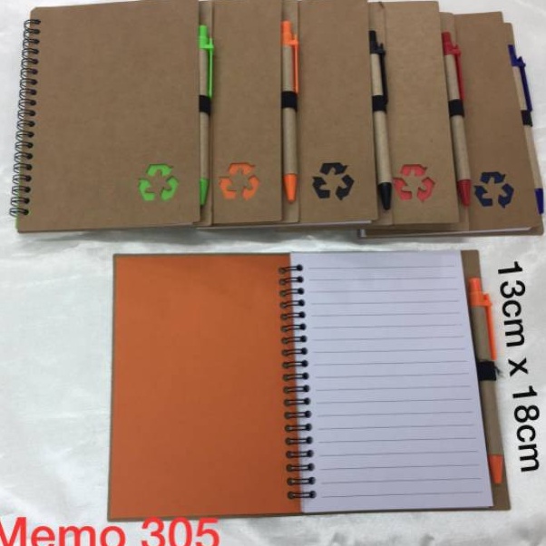 

Segera Ambil Note Book Buku Memo Memo 35 dapat dicustom Logo Perusahaan