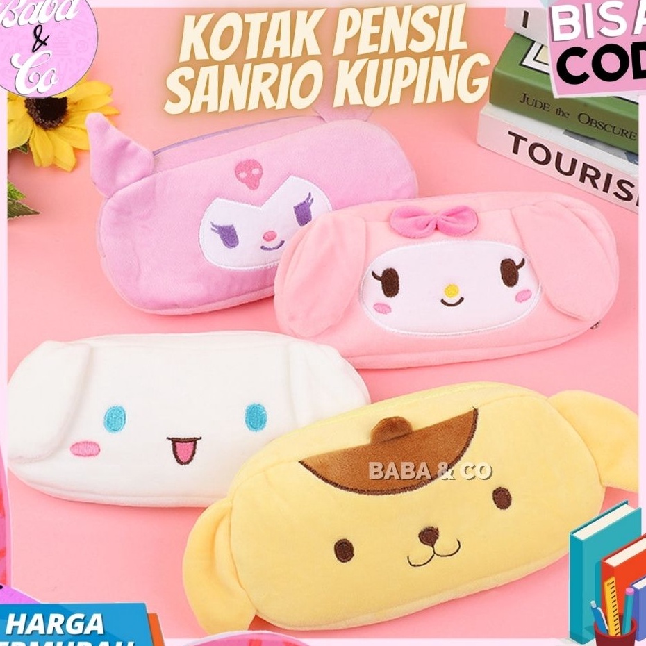 

Garansi Hemat KOTAK PENSIL SANRIO KUPING V1 TEMPAT PENSIL KAIN SANRIO KUROMI PURIN KOTAK PENSIL CINNAMOROLL KAIN PLUSHY
