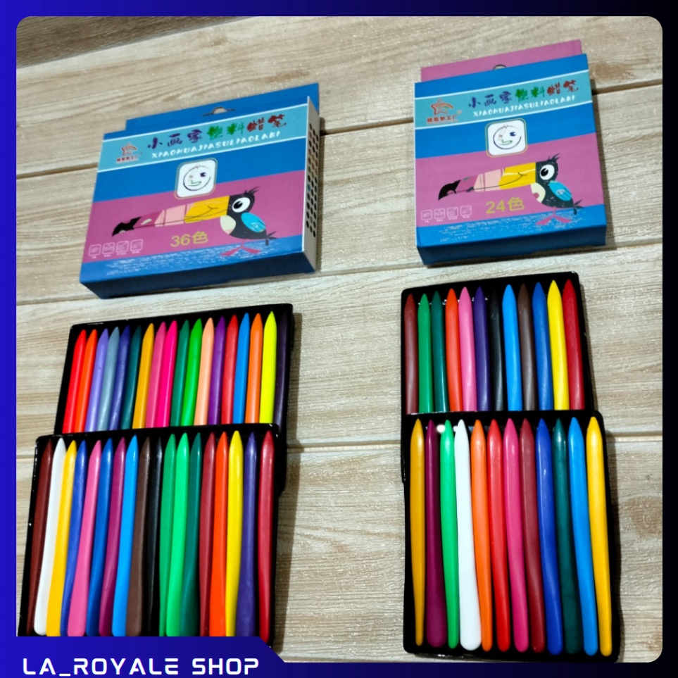 

Spesial Terbatas Crayon Lab Non Toxic Krayon Triangular Crayon Plastik Anti Kotor Tangan Crayon Lab Triangle Hm92