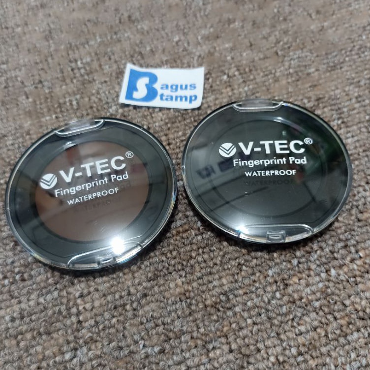 

Kejutan Meriah Thumb Print Pad V TEC Fingerprint Pad Waterproof FP 616B Cap Jempol Sidik Jari Notaris Fingerprint pad