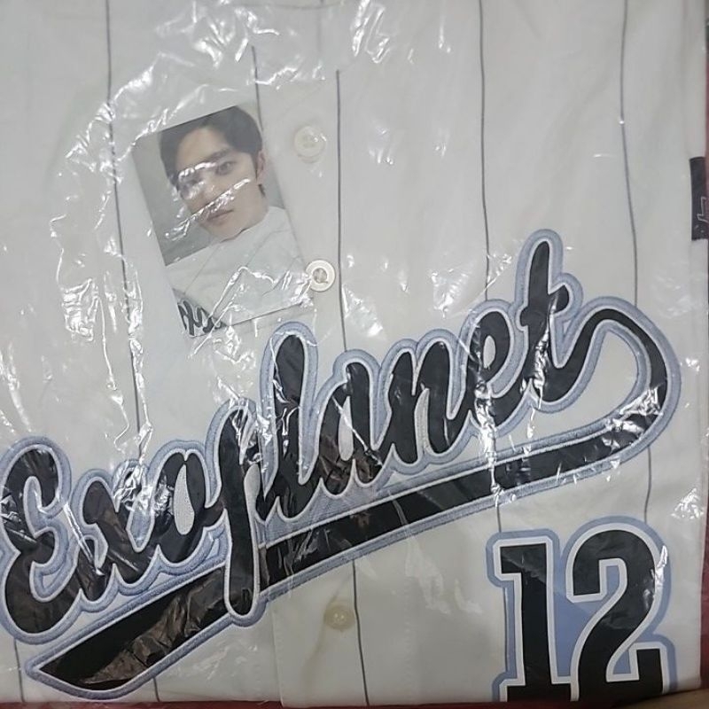 EXO baseball uniform